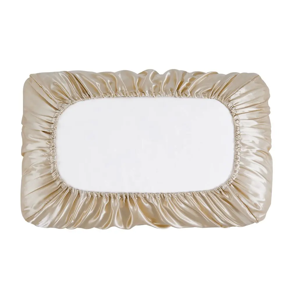 Satin Silk Elastic Band Safety No Zipper Pillow Case Pillow Cover Buy