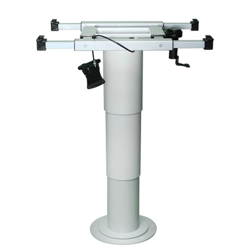 Oval Fixed Height Table Leg For Camper, Caravan, Or Day Van Conversion - UK Made
