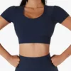 Blue short sleeve