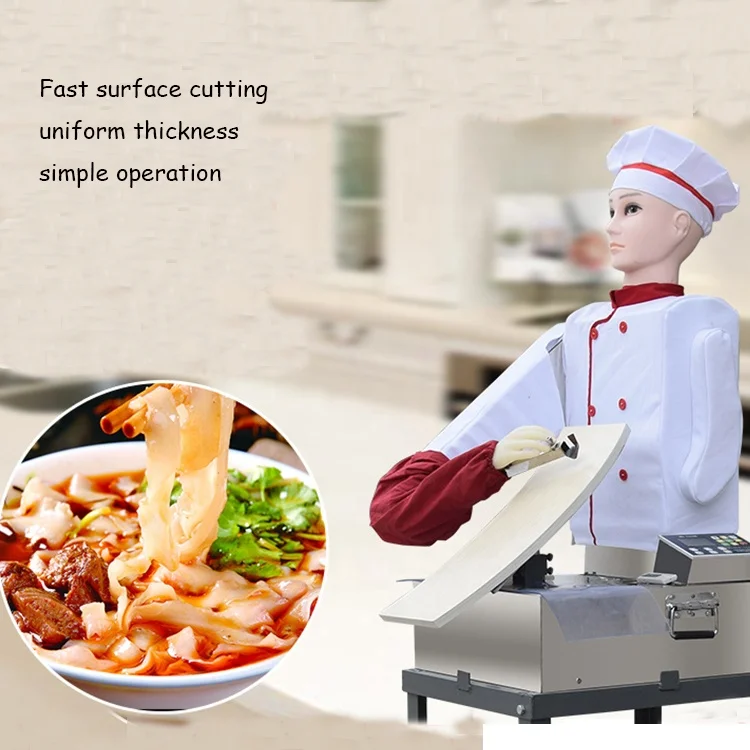 Energy Saving Robot Sliced Noodles Machine Knife Cutting Noodle Machine for Sale