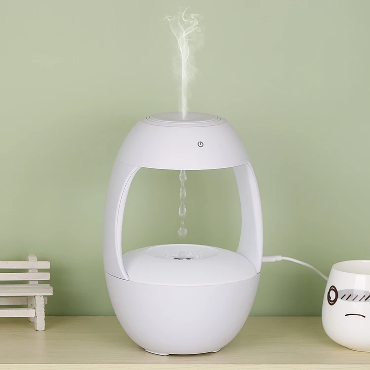 Anti Gravity Water Drop Aroma Diffuser Single Arm New Design Anti-gravity Air Humidifier Yoga Diffuser