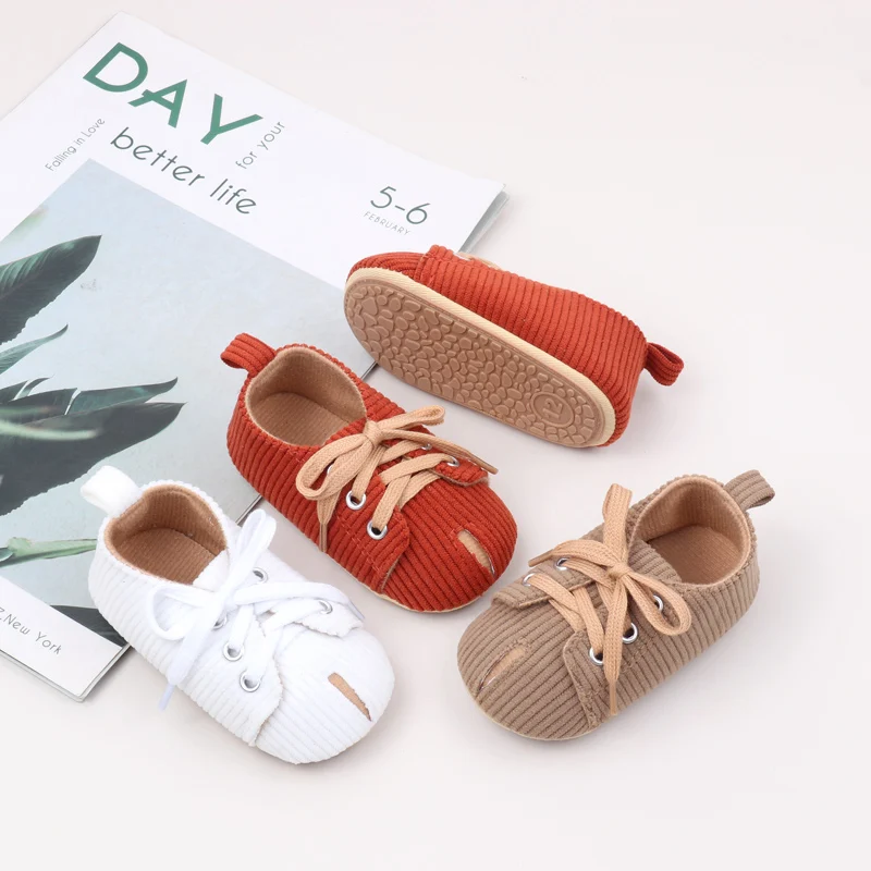 Spring Autumn Casual Sneaker for Baby Toddler Non-Slip Soft Rubber Bottom Lightweight Anti-Slip Anti-Slippery for Boys Girls