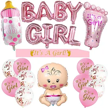 Baby Shower Decorations For Baby Girl It is a Boy Baby Shower Decoration Foil Balloons W1441