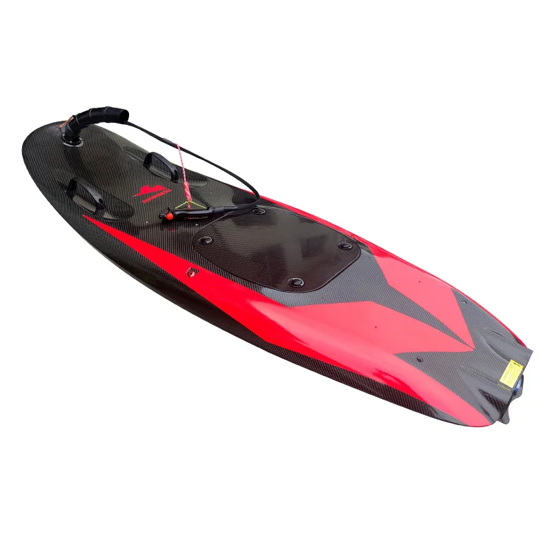 RUSH WAVE YS-08 カーボンファイバー サーフボード - 湖と川用のユニ