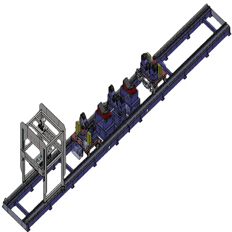 Automated 8-16 Channels Ultrasonic Testing Machine for Gas Bottles and Cylinders