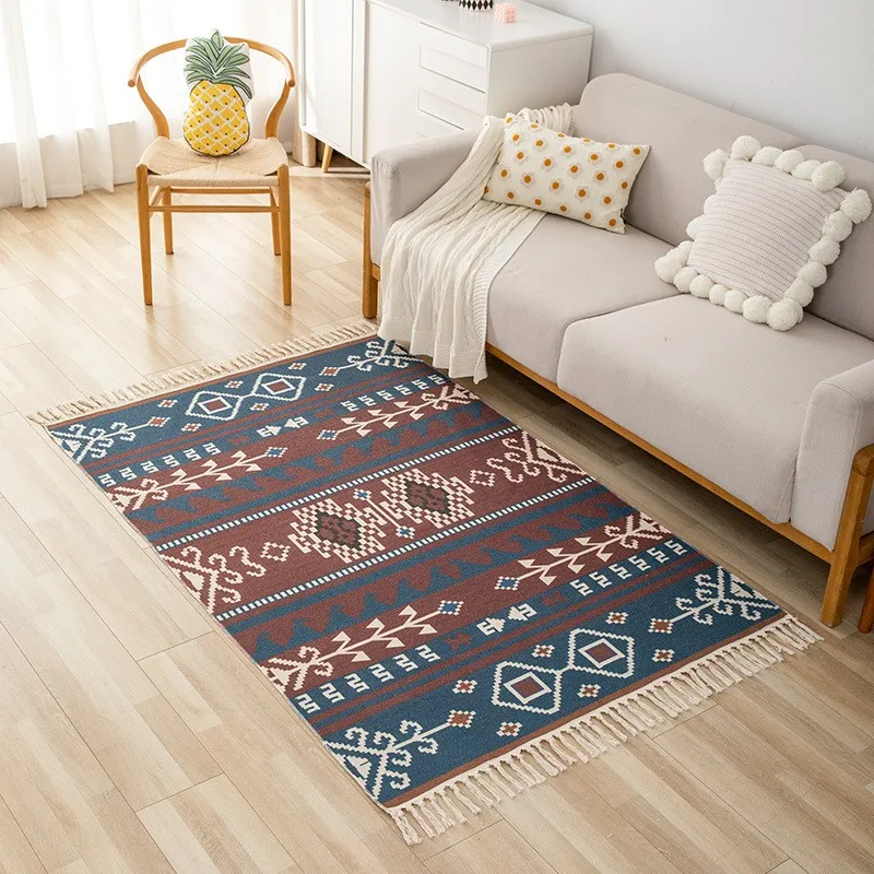 Wholesale Cotton Dhurrie - Bohemian Vintage Macrame Rugs