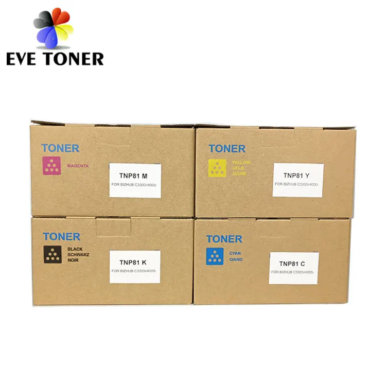 Konica Minolta Bizhub C3350i/C4050i対応トナー TNP79/TNP80/TNP81 12