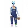 82330 Adult Men's [Blue Mask Top, Overalls, Gloves, Shoes]
