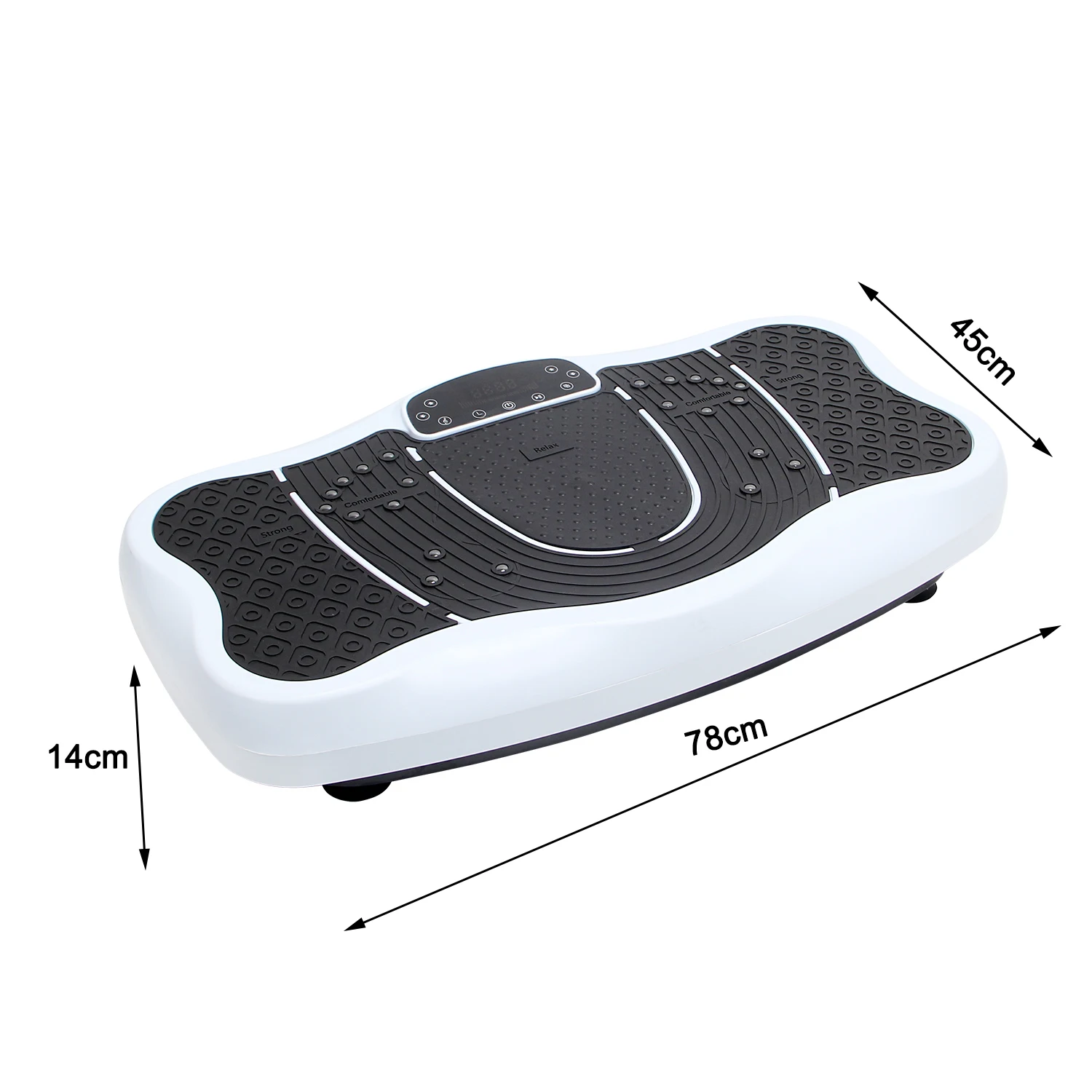 Full-body Slim Fitness Vibration Plate Machine Crazy Fit Massage - Buy ...