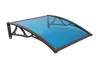 Brown bracket blue board
