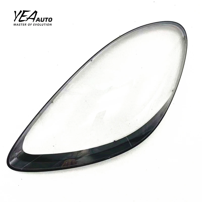 Replacement Car headlight glass PC lampshade cover lens lamp for porsche 718 2016 - 2020 Boxster headlamp shade lens cover