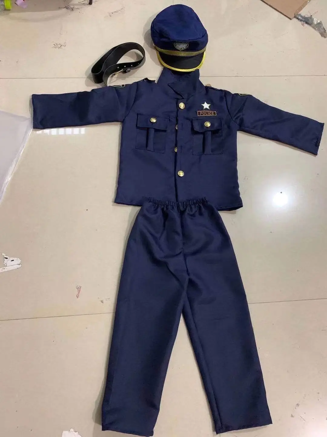 Disfraz De Policía Para Mujer My Other Me – Incluye Camisa, Pantalón, Gorra Con Insignia Y Cinturón Con Pistolera – Varias Tallas