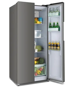 400L Side-by-side Double Door Fridge No- Frost Air Cooling Refrigeratoror Commercial Household Restaurant Use