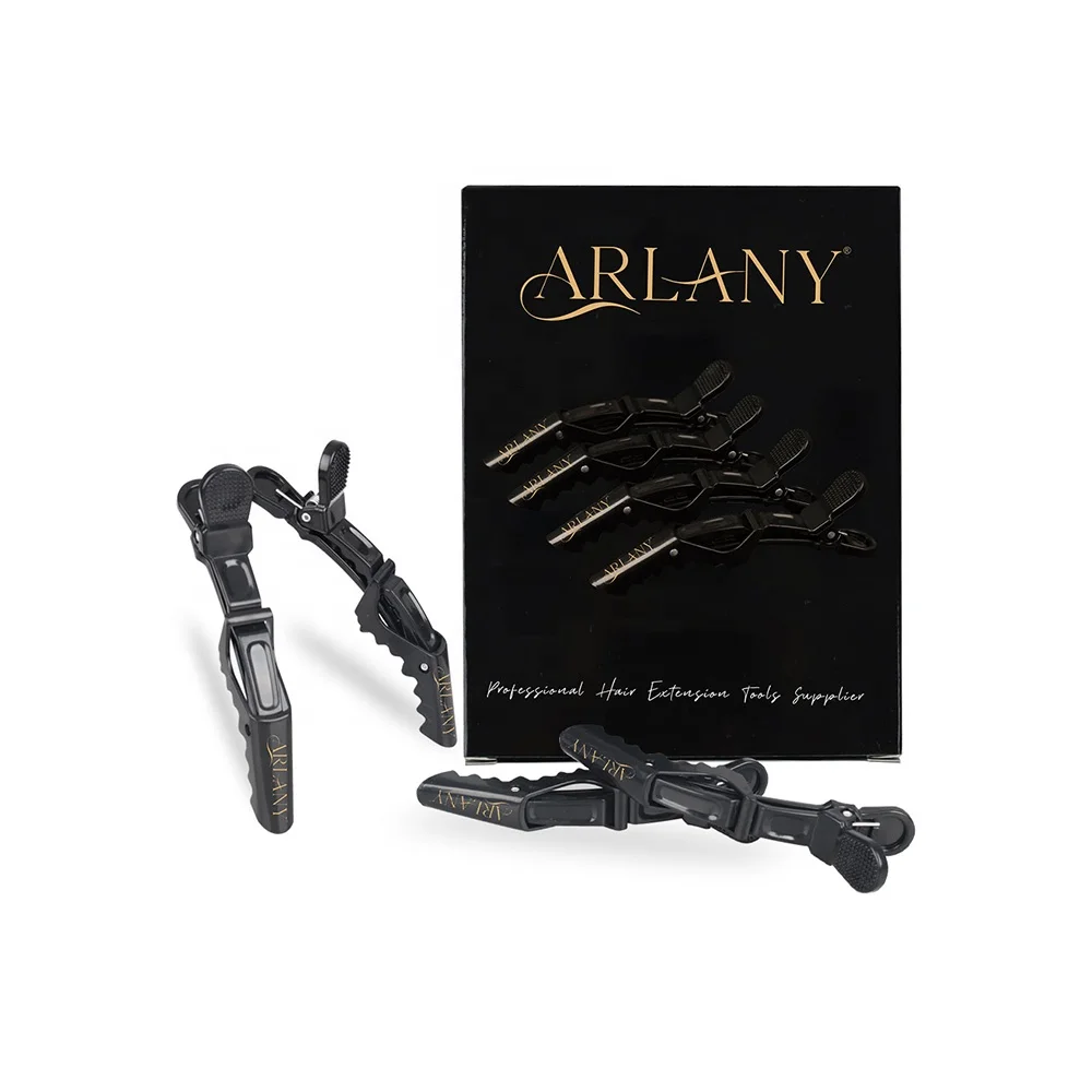 ARLANY Красочные заколки для укладки волос профессиональные Нескользящие зажимы из крокодиловой кожи