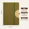 Green tea residue notebook