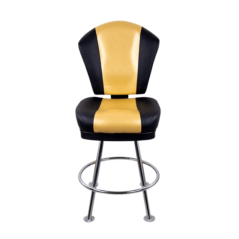 YH роскошный стул для казино покер искусственная кожа игорный дилер