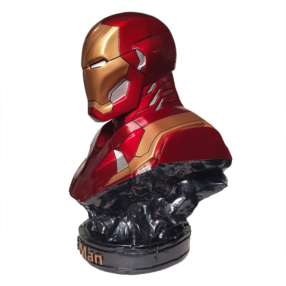 Фигурки героев Марвел из смолы, коллекционные игрушки красного цвета, экшн-фигурки