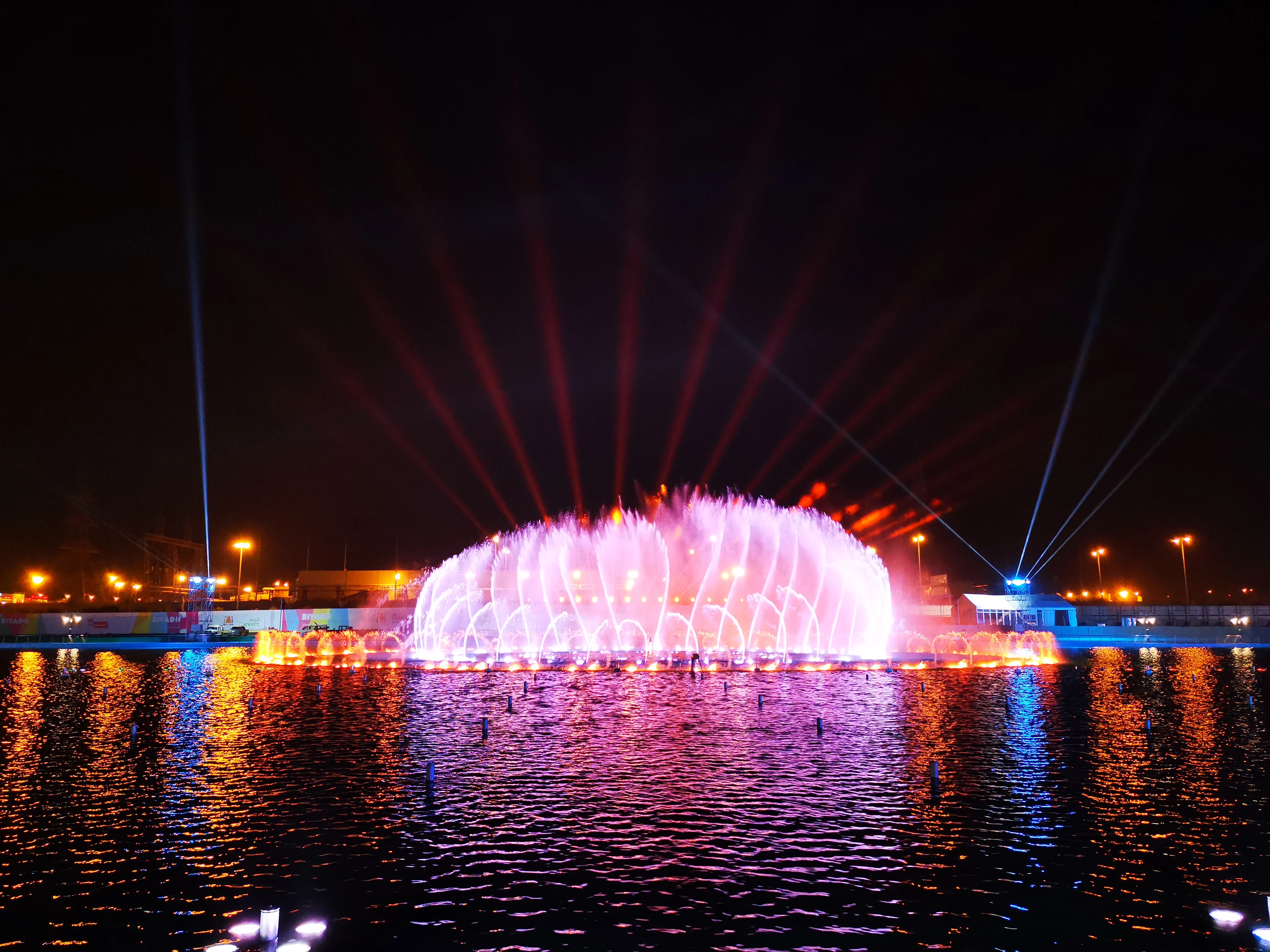 Multimedia Controlled  Water Fountain Water Features Pool Musical Dancing Fountain Show Outdoor