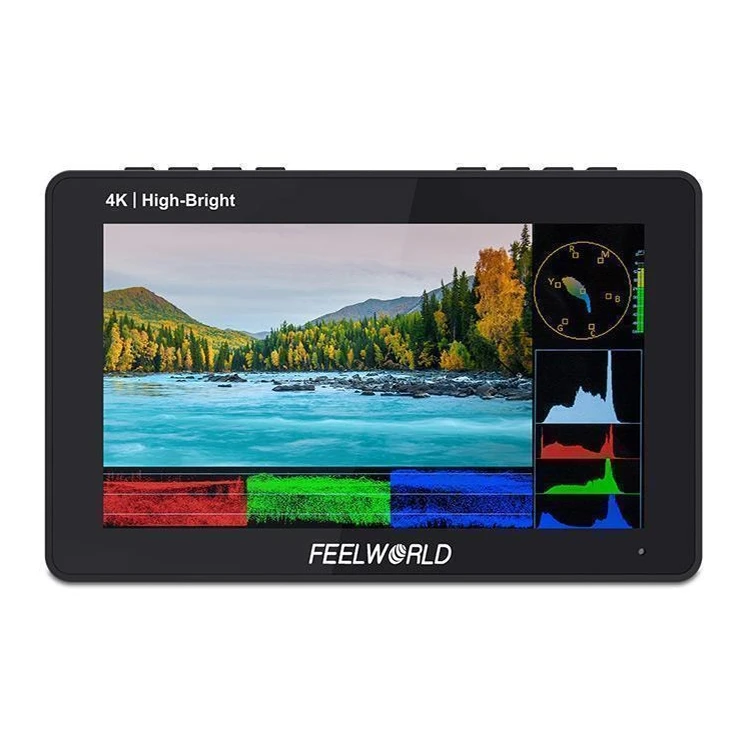 FEELWORLD F6 PLUS 5.5 3D LUT touchscreen 4K HDMI-cameraveldmonitor – officiële feelworld-winkel