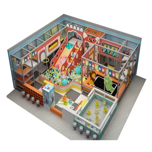 Wholesale Price Kids Fun Park Children Plastic Soft Play Equipment Indoor Playground