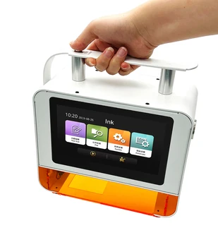 Durable Small Desktop Laser Printer General Metal Surface Bar Code Printing Machine
