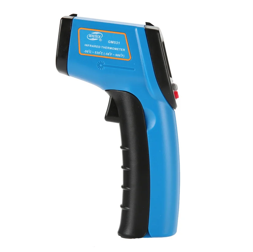 Hand-Held Infrared Thermometer Industrial Temperature Measuring  Instrument-50º C~530º C GM531 with Self-Calibration Function - China  Infrared Thermometer, Thermometer