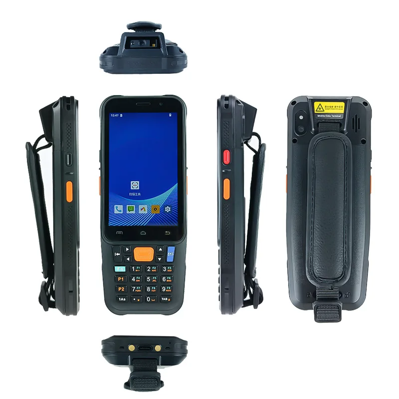 XT8001D PDA QR Code Scanner Android Warehouse Barcode Scanner with Keypad