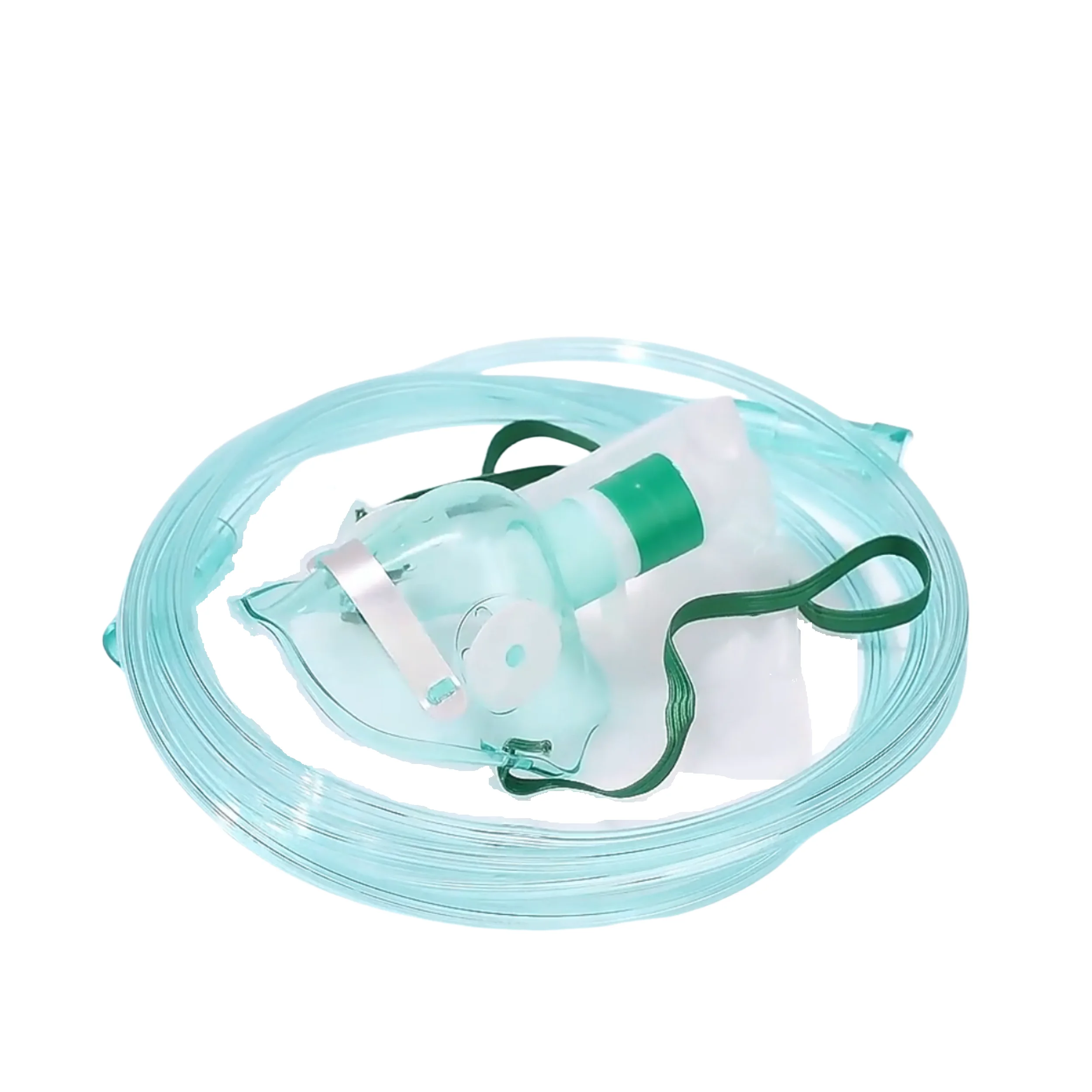 Silicone cushion  PVC material oxygen mask with reservoir bag