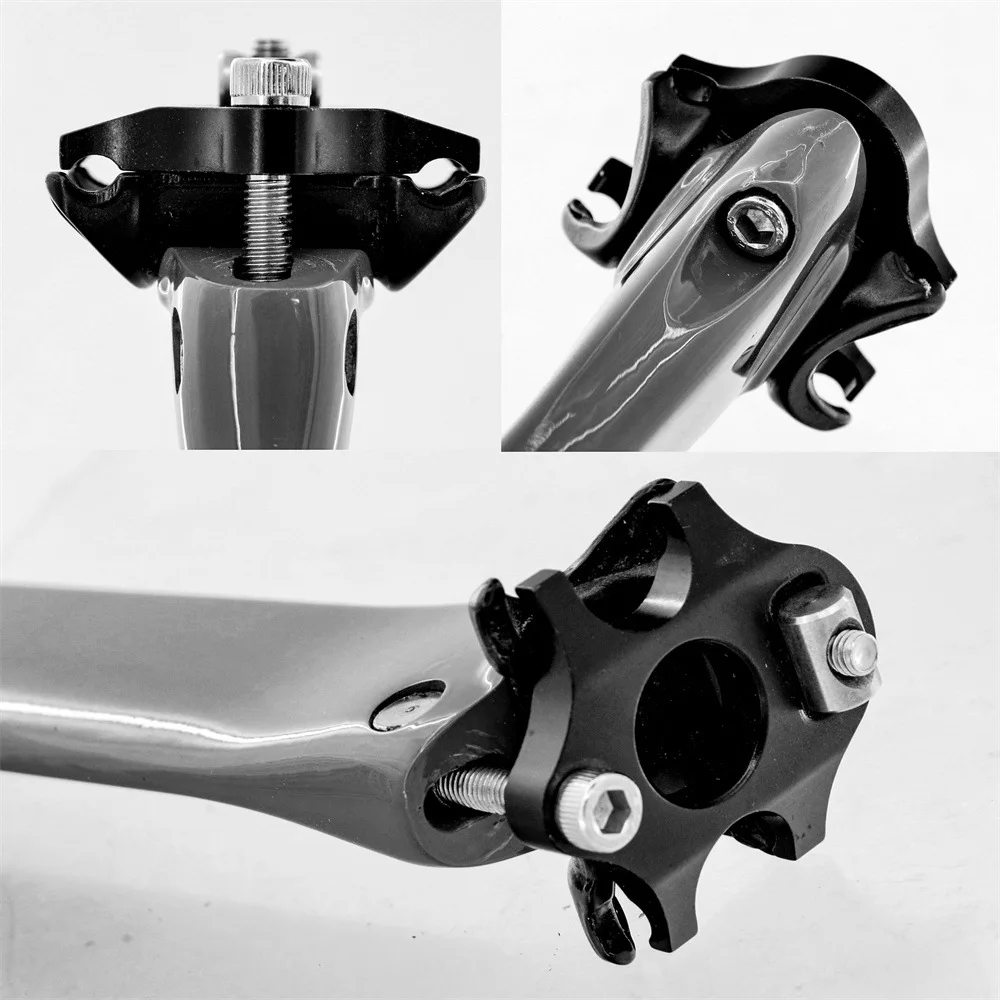 ピナレロ ドグマ用 フルカーボンファイバー製 自転車シートポスト 0度