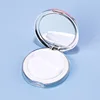 silver loose powder box