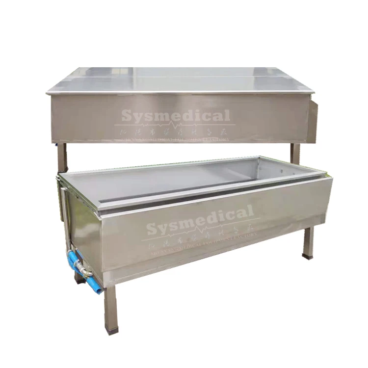 Stainless Steel 304 Mortuary Table for Embalming & Dissecting - 150kg ...