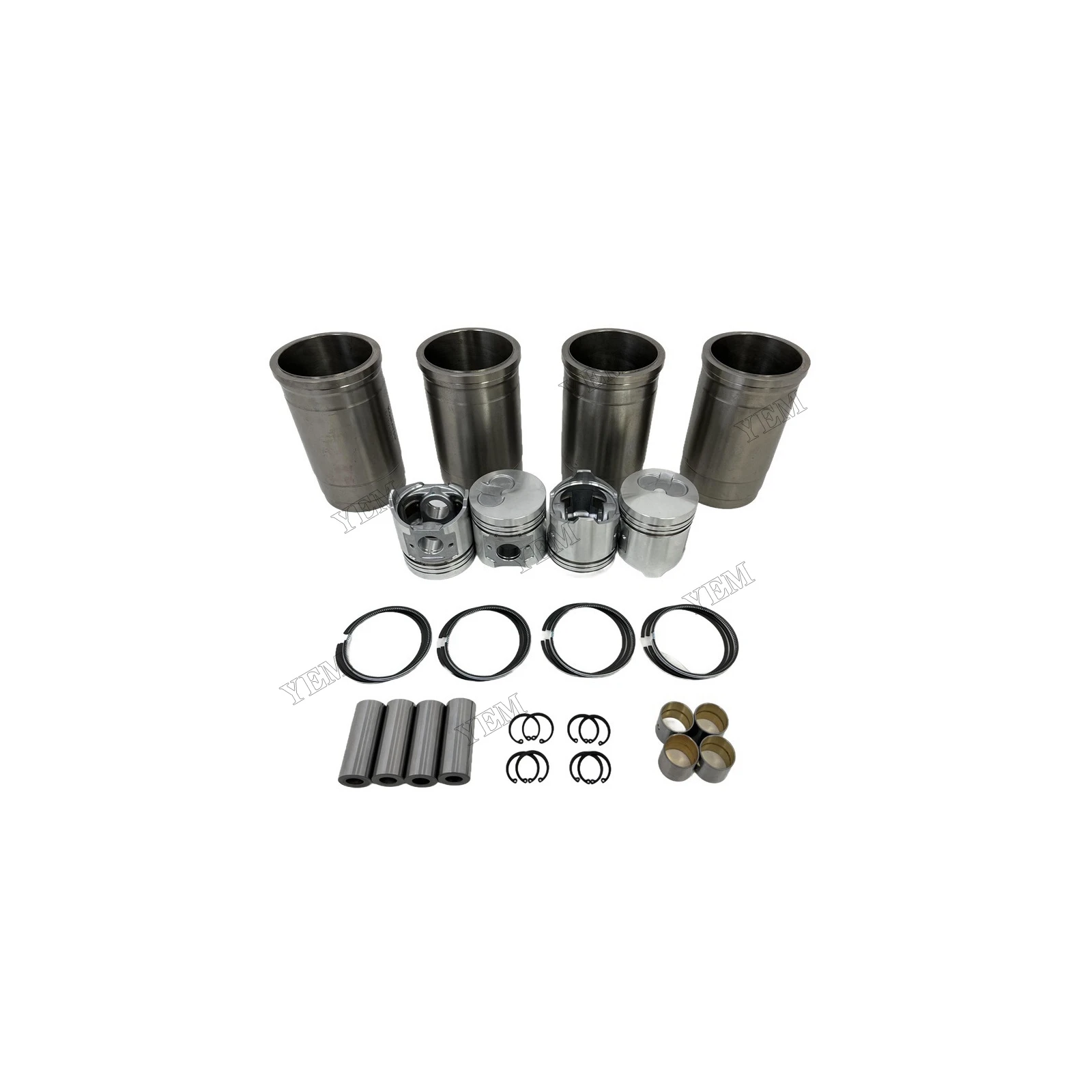 Cylinder Liner Kit Compatible for Komatsu 4D94 China Engine Parts Supplier