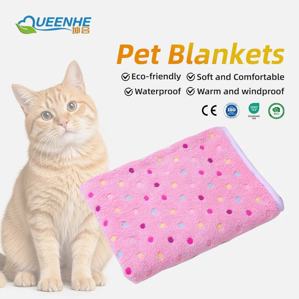 Super Soft and Premium Pet Dog Blanket, the Cute Design Washable Fluff - product detail 1