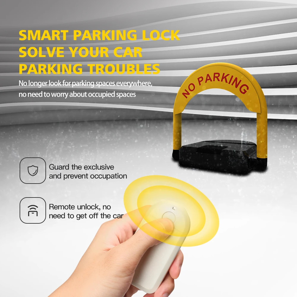 Устойчивый к давлению портативный внутренний/наружный парковочный замок Crashworthy