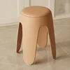 Khaki extra-thick upholstered seat