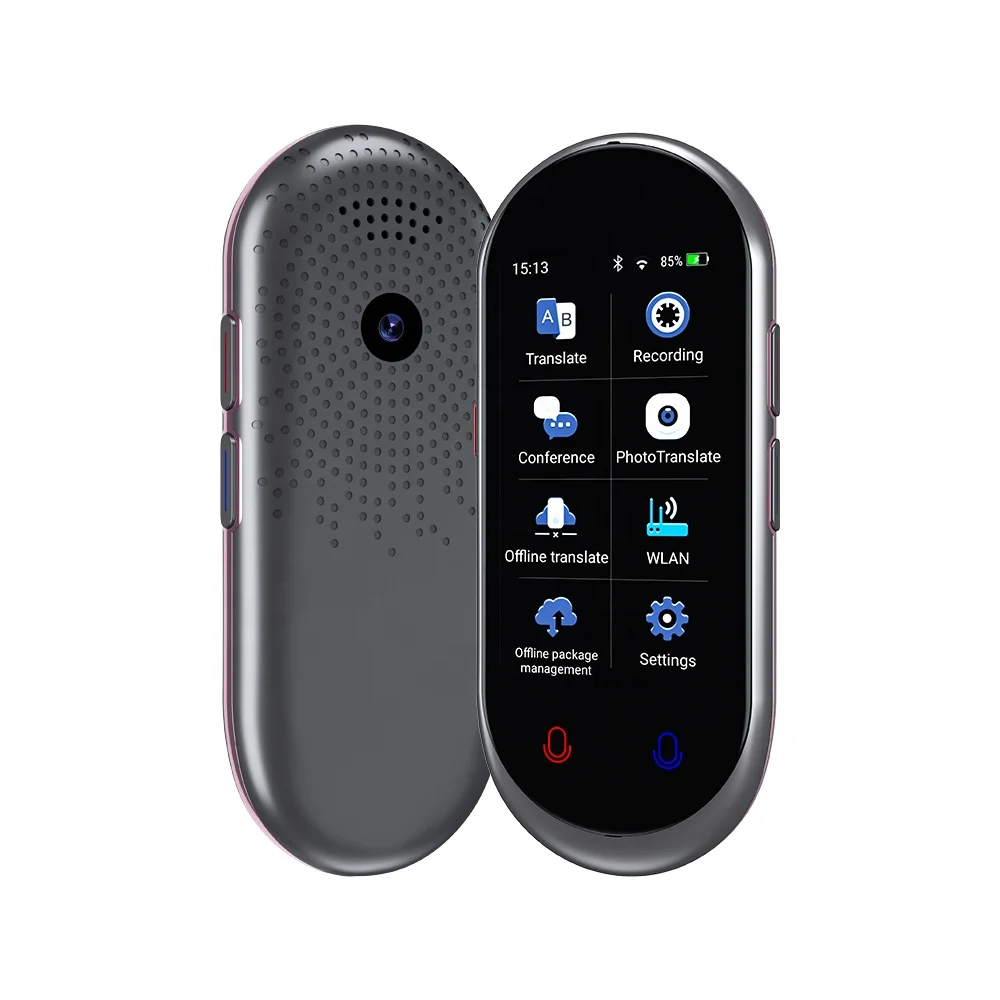 VORMOR Z8 Voice Translator: 137 Languages, 3.1-Inch Touch Screen