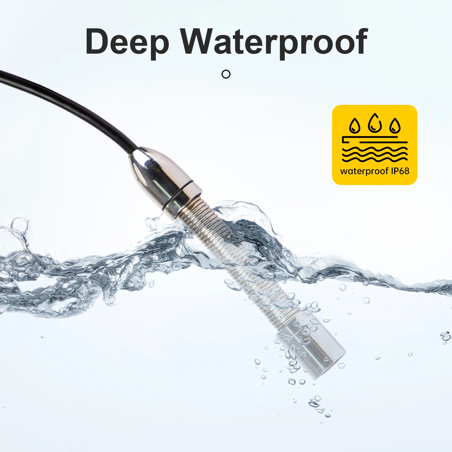 High Quality Sewer Pipe Inspection IP68 Waterproof Pipe Plumbing Camera 17MM Camera Head&Video Recording  details