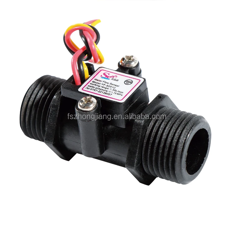 YF S201C Wasserstromsensor – G1/2-Zoll Außengewinde, 1–30 L/min, 5–24 V DC, Für Durchflussmessung In Heizungen, Spendern & Mehr
