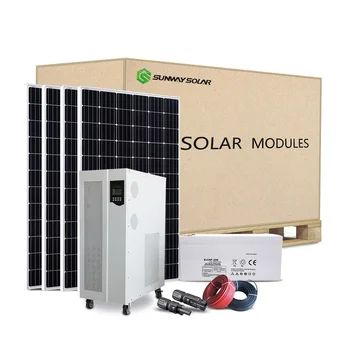 Complete Package 6kw Solar Off Grid Power Storage Battery System 6kw Pv ...