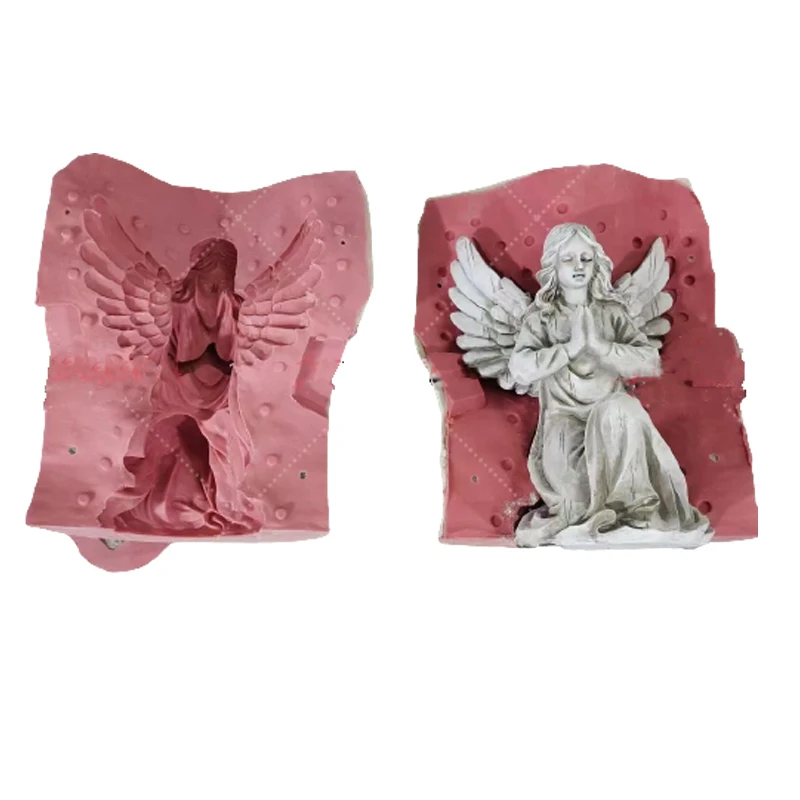 Large Statue Molds Angel Greek Sculpture For Garden Silicone Rubber