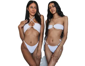 MLY High Quality Two Piece Underwire Swimsuit Sexy Tankini Swimsuits Bikini Swimwear Bathing Suit