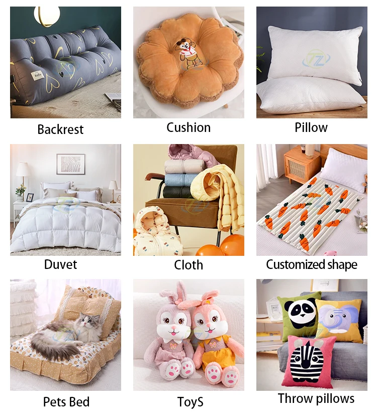 Sofá Cojín Almohada Relleno Fibra Apertura Relleno Poliéster Lana