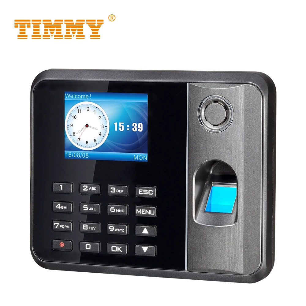 TIMMY TM2800 Standalone Fingerprint Time Clock Time Recording Attendance Device