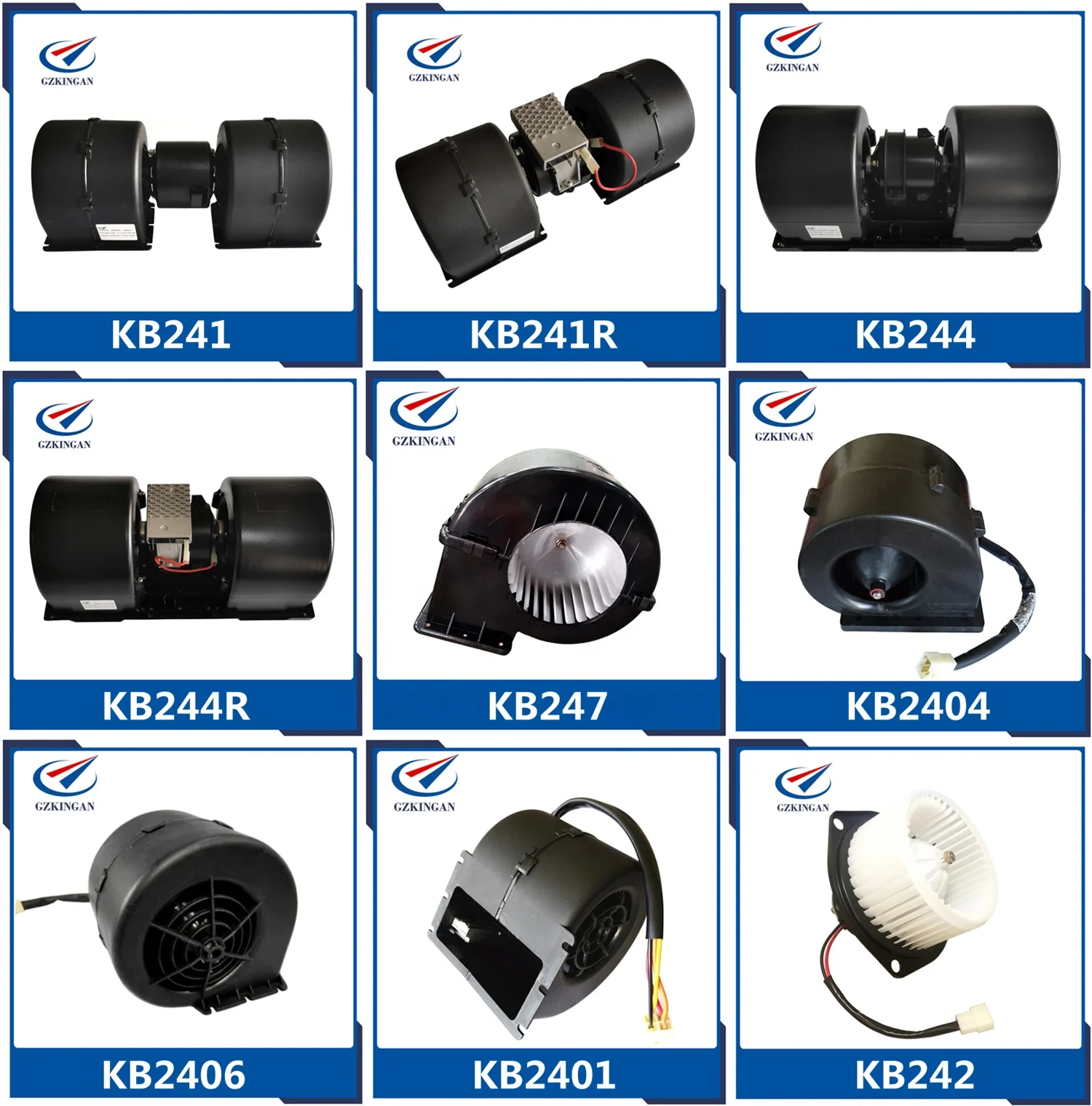 12V and 24V Fan Italy SPAL Evaporator Blower Model 006-B40-22 Series with Resistor ,for Bus air Conditioning Car