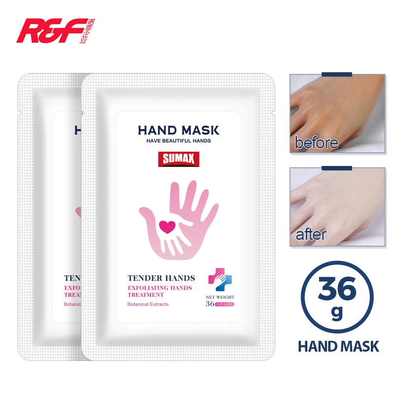 Прямая продажа с завода, Высококачественная натуральная увлажняющая отбеливающая маска для рук для сухих рук