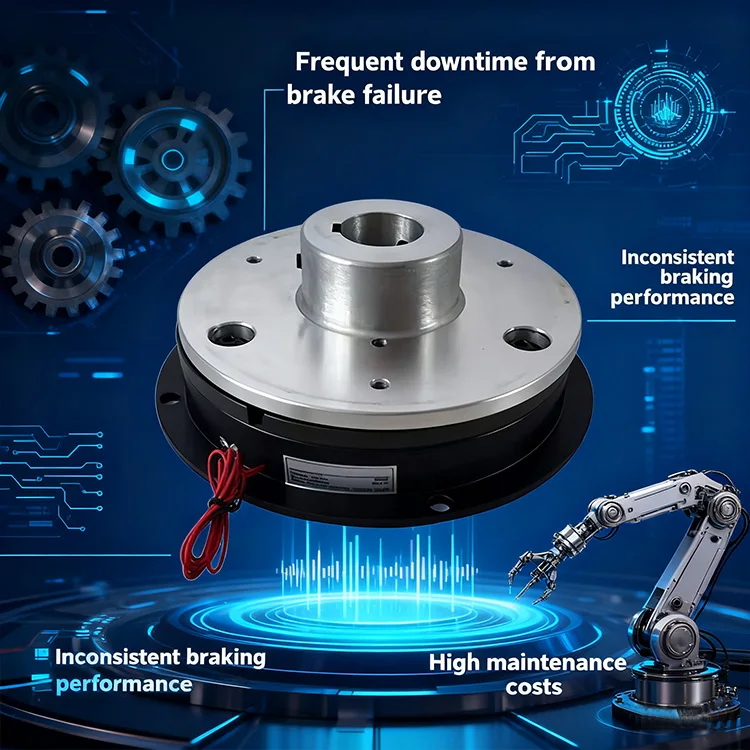 TJ-B High Performance Electromagnet Clutch Industrial Brake 12V Gear Motor Use
