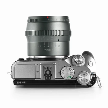 TTArtisan 17mm F1.4 35mm F1.4 50mm F1.2 Manual Focus Titanium Grey Portrait Photography Lens for Sony E Fuji X Canon M M43 product image
