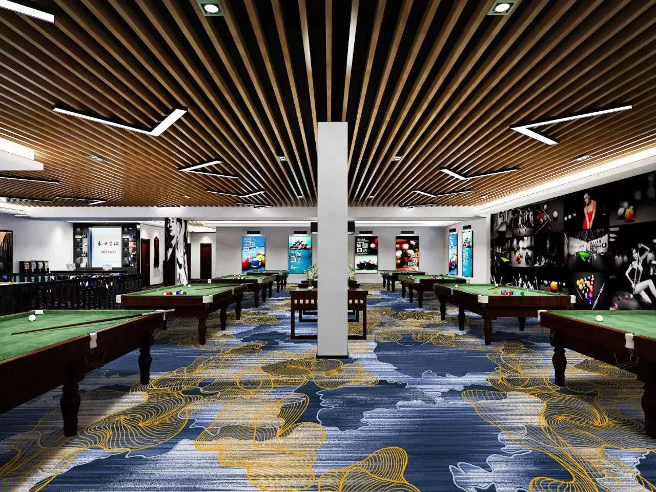 Custom Dark Color Nylon or Polyester Wall to Wall Movie Cinema Carpet Roll New Design