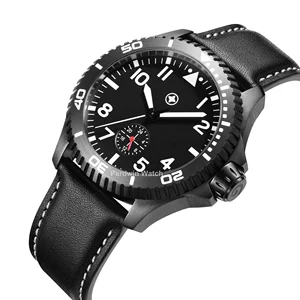 New Coming 316L Stainless Steel  Round Pointer Quartz Watch for Men 10ATM Waterproof Luxury Watch With Sub-dial