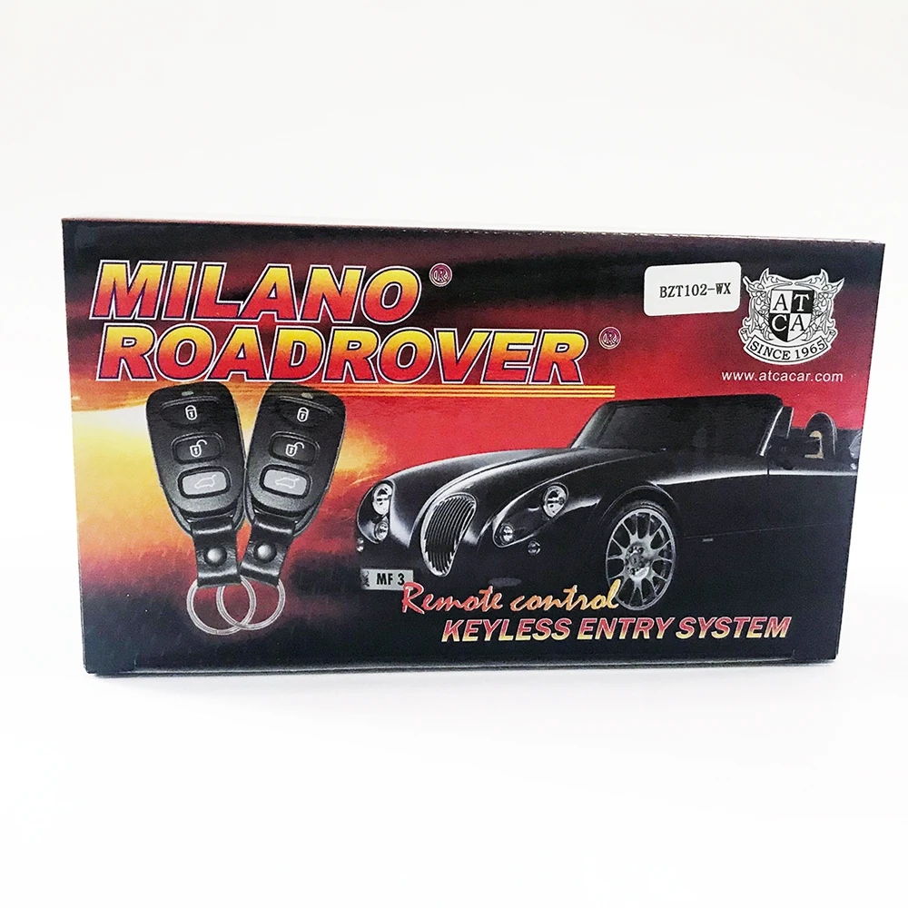 Milano & RoadRover Wireless Remotes Control  Keyless Entry System with Trunk Release